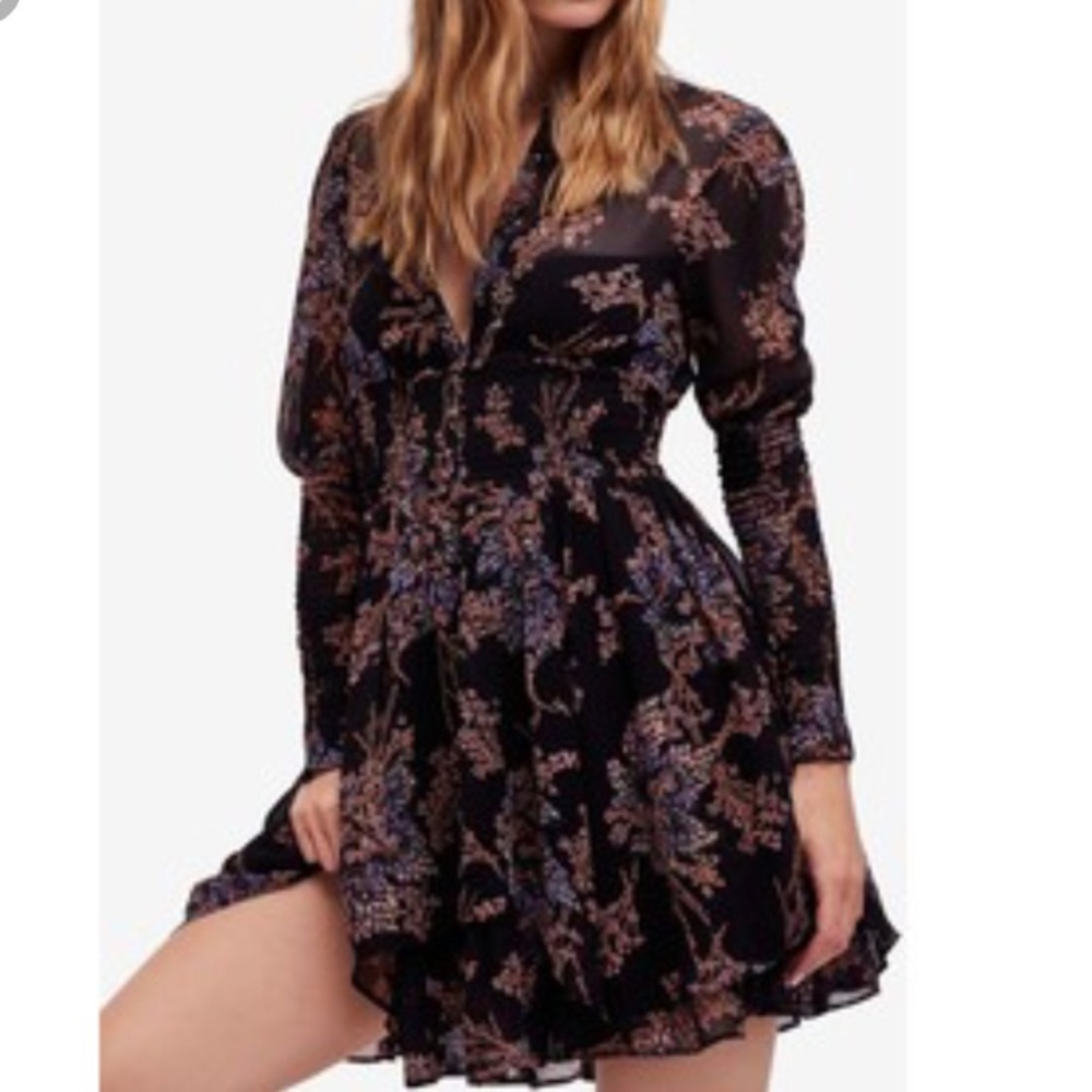 Free people gorgeous print dress